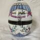 Boîte à bijoux œuf en porcelaine