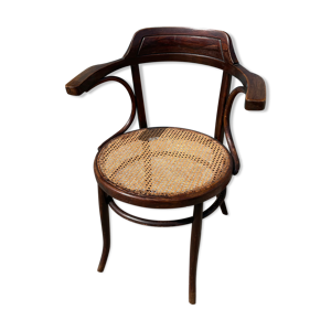 fauteuil de bureau canné
