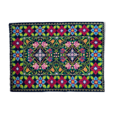 Tapis floral oltenien, tissé à la main dans la laine, roumanie