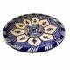Cobalt blue Moroccan plate