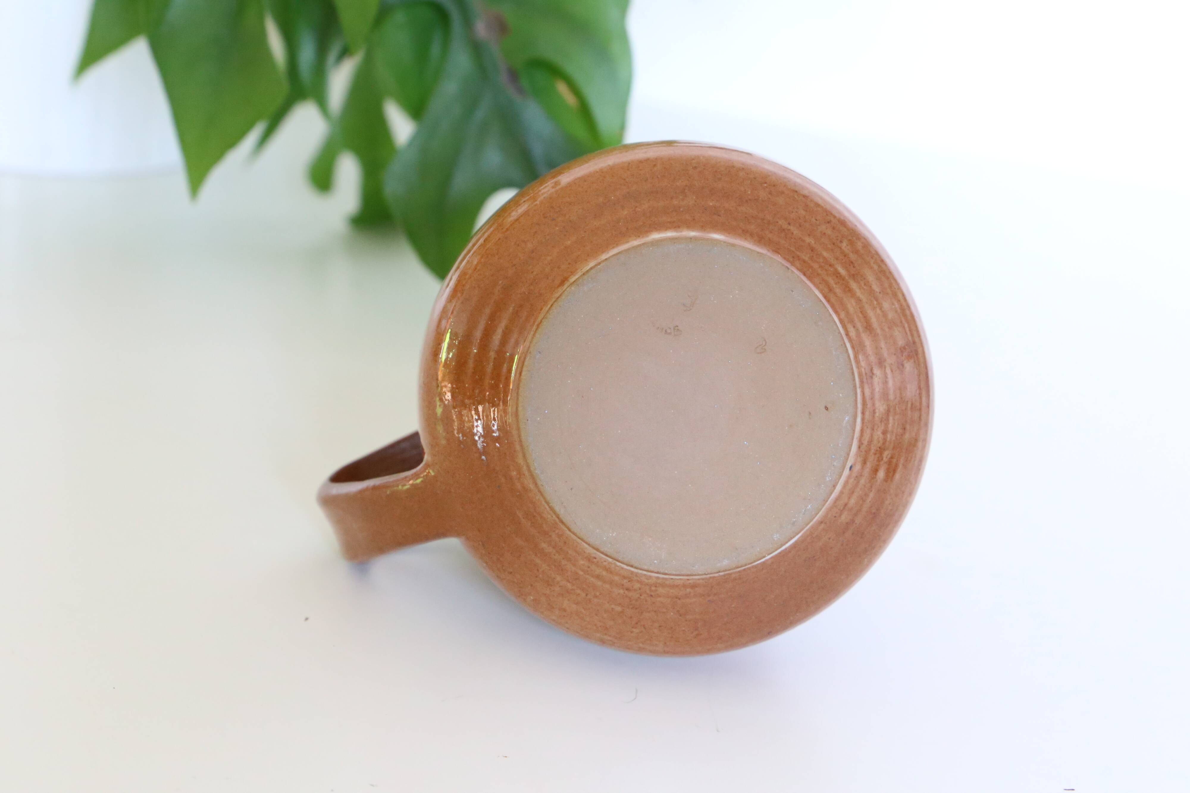 Pot à lait en grès, poterie Mongolfier, France