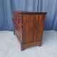 Secretary commode with a cross design from the Restoration period in walnut.