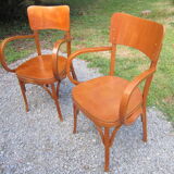 Pair of armchairs baumann