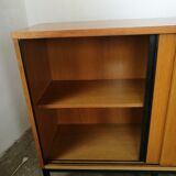 Vintage top sideboard from the 80s, sliding doors