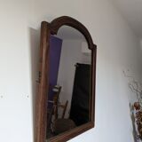 Art Deco mirror by Leglas-Maurice 53x41cm