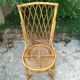 Chaise en rotin