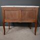 Commode sauteuse en marqueterie, style Transition Louis XV - Louis XVI – milieu XXe
