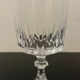 6 verres à vin cristal d’arc