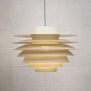 XL Verona Pendant Lamp by Svend Middelboe for Nordisk Solar - 1980s Scandinavian