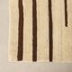 Handmade Asian wool rug with large knots 108 x 100 in