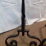 Chenet fer forge
