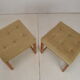 Pair of mid-century footstools 1960's