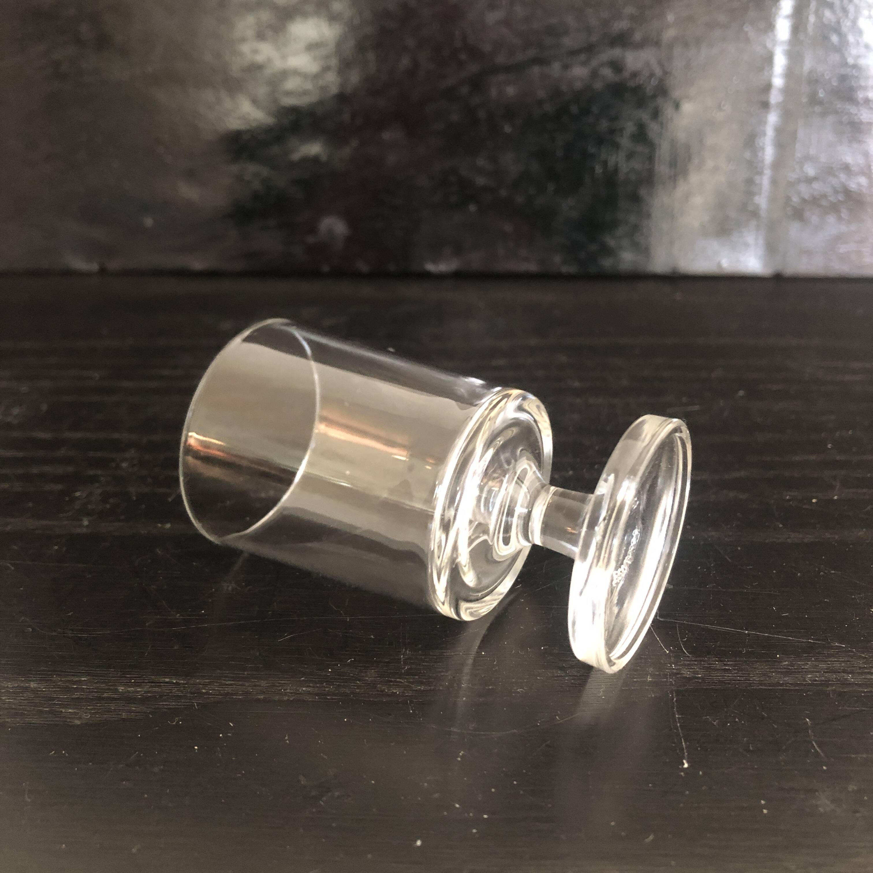 Set of 4 digestive glasses