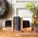 Serre livres en marbre