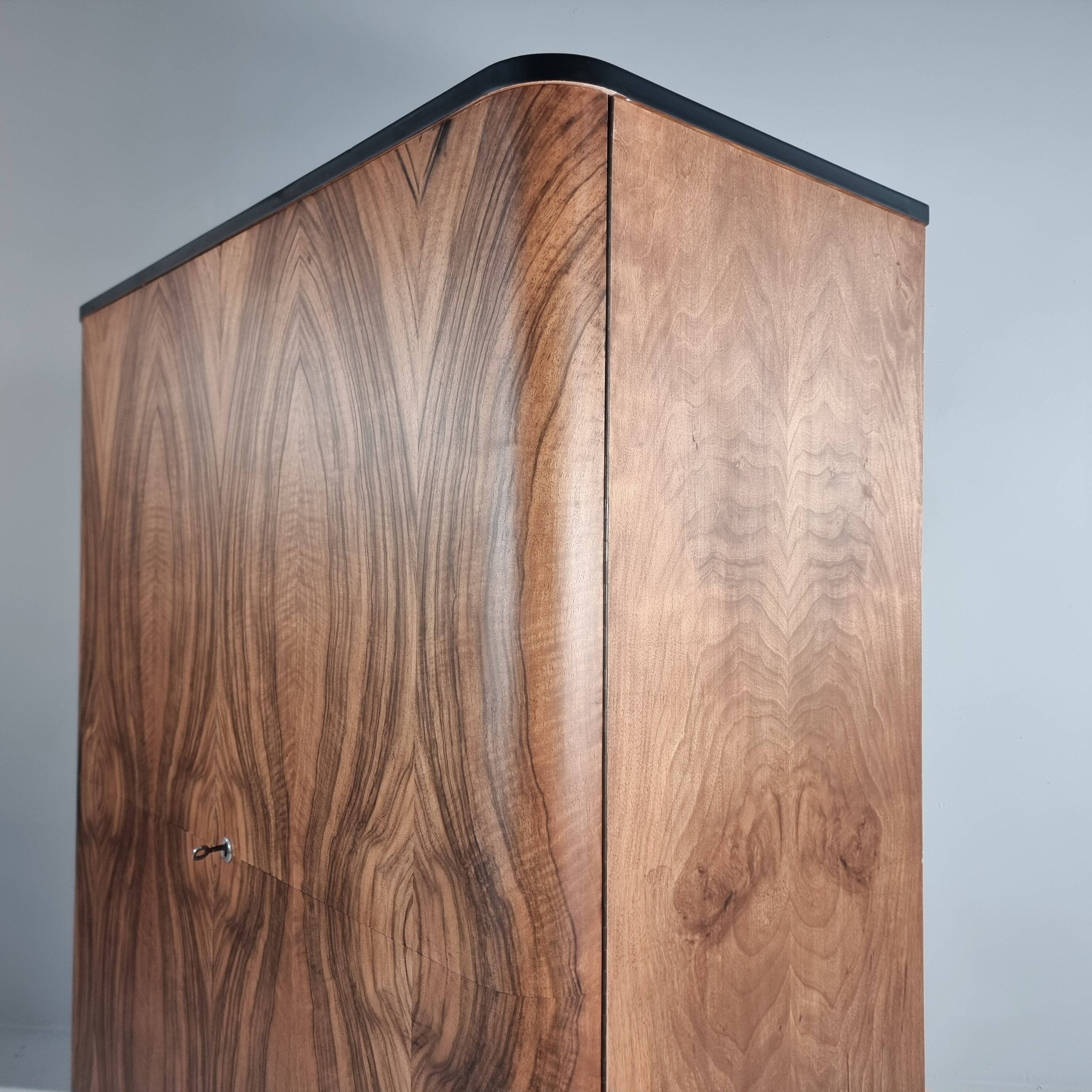 Art Deco Wardrobe, 1940s