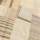 5x8 Cream & Beige Mid Century Modern Kilim Rug, 167x234Cm