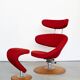 Lounge Chair & Ottoman Peel by Olav Eldøy Asu for Stokke