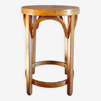 Tabouret Baumann en bois courbé