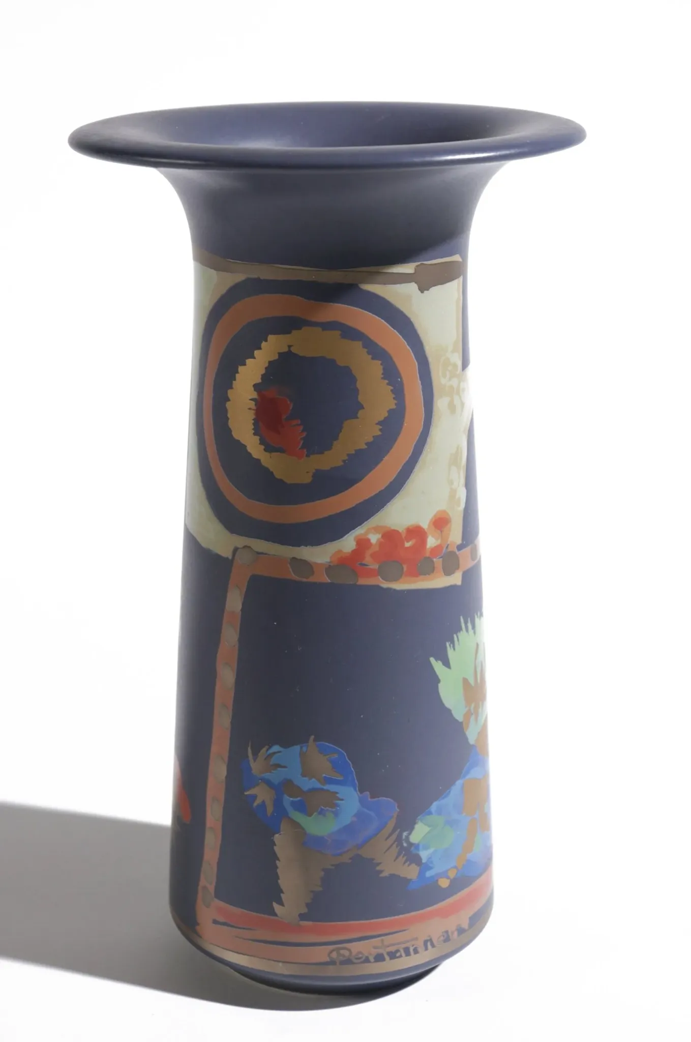 Vintage design Rosenthal Gilbert Portanier vase 1980s