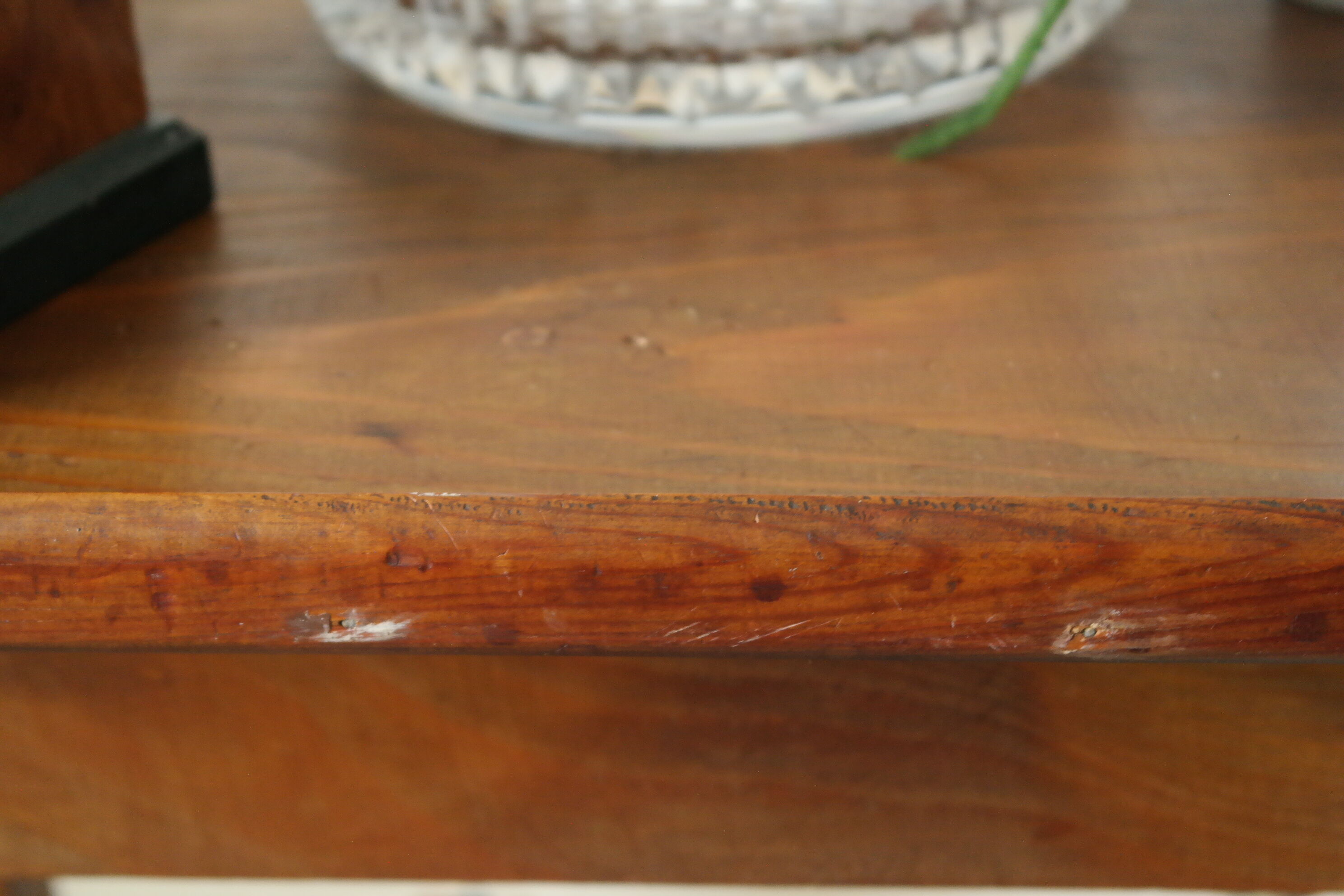 Vintage wooden side table