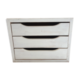 Binder with wooden backrest