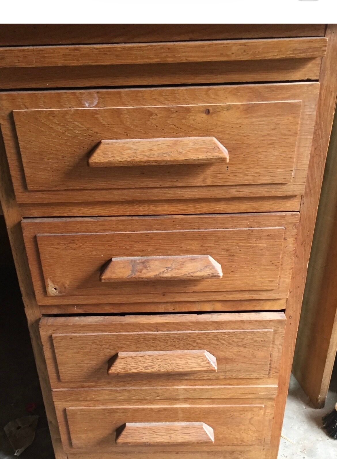 Bureau américain cylindre