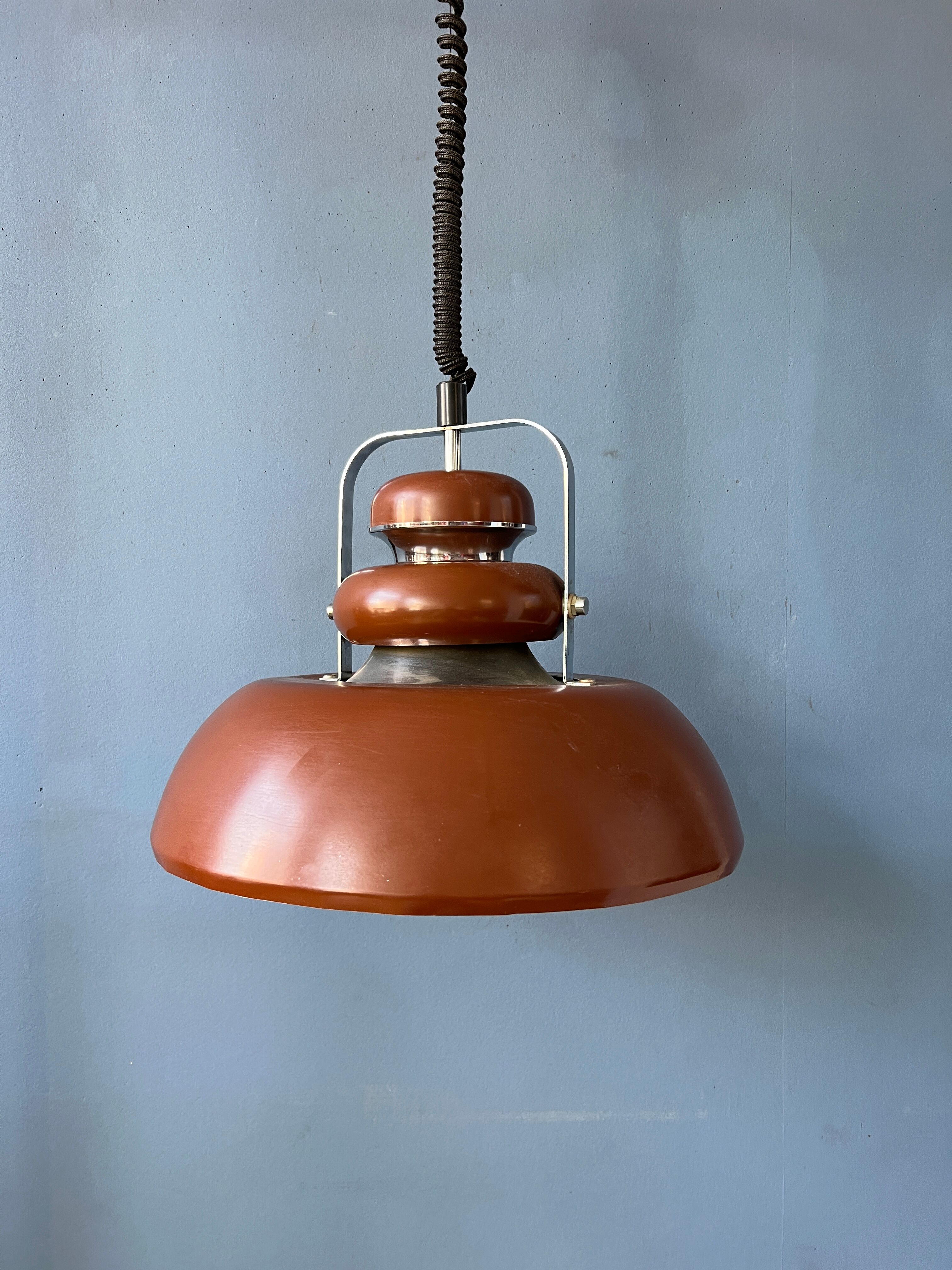 Vintage Anvia space age pendant lamp
