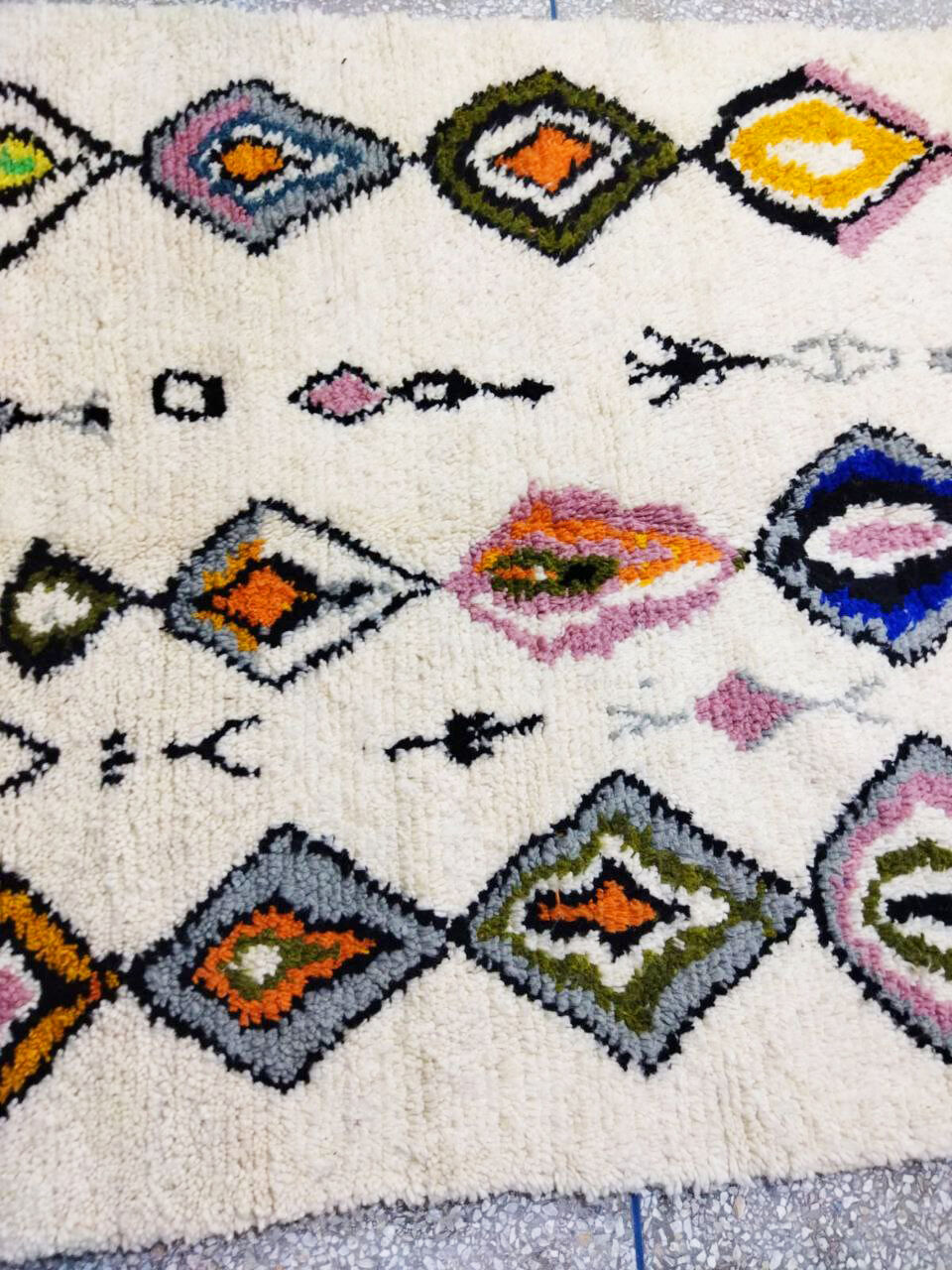 Moroccan berber carpet 230x152cm