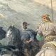 Old orientalist painting, Sebastia, after David Roberts 20th century