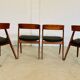 Danish vintage dining chairs by Kai Kristiansen for Schou Andersens MøbelFabrik
