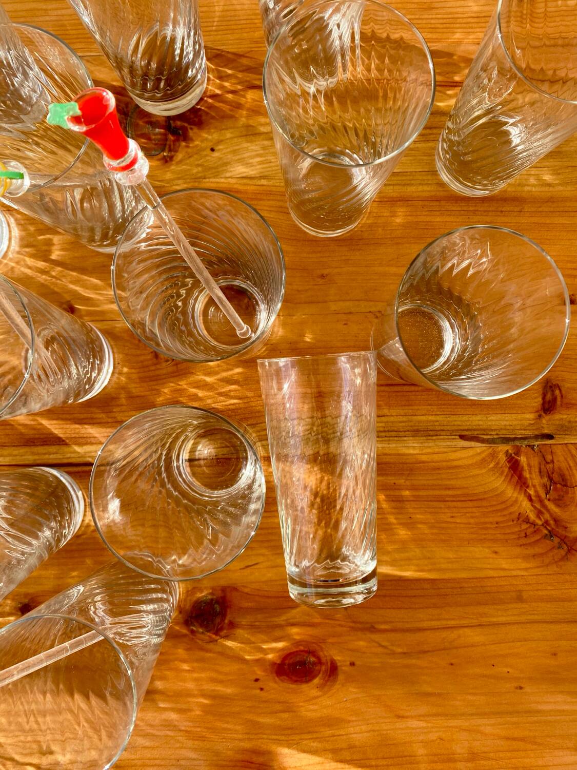 Lot de verres à limonade