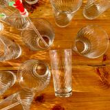Set of lemonade glasses