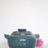Handcrafted pottery soup tureen