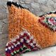 Vintage Berber Kilim cushion cover: Moroccan wool cushion