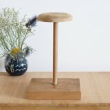 Porte-chapeau en bois vintage