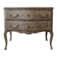 Louis XV commode in grey cerused wood