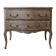 Louis XV commode in grey cerused wood