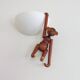 Set of 3 1960s Kay Bojesen Vintage Wooden Toy Monkey Elephant Bear Danish