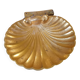 Vintage gilded bronze shell or shell pocket emptier