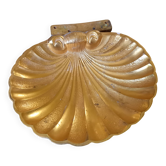 Vintage gilded bronze shell or shell pocket emptier