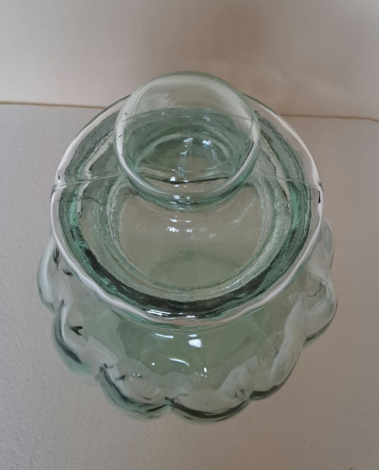 Vintage pumpkin sweet jar