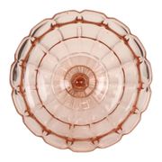 Art Deco Pink Rosaline Pressed Glass Fruit Bowl – Scailmont