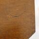 Small wooden Art Deco side table.