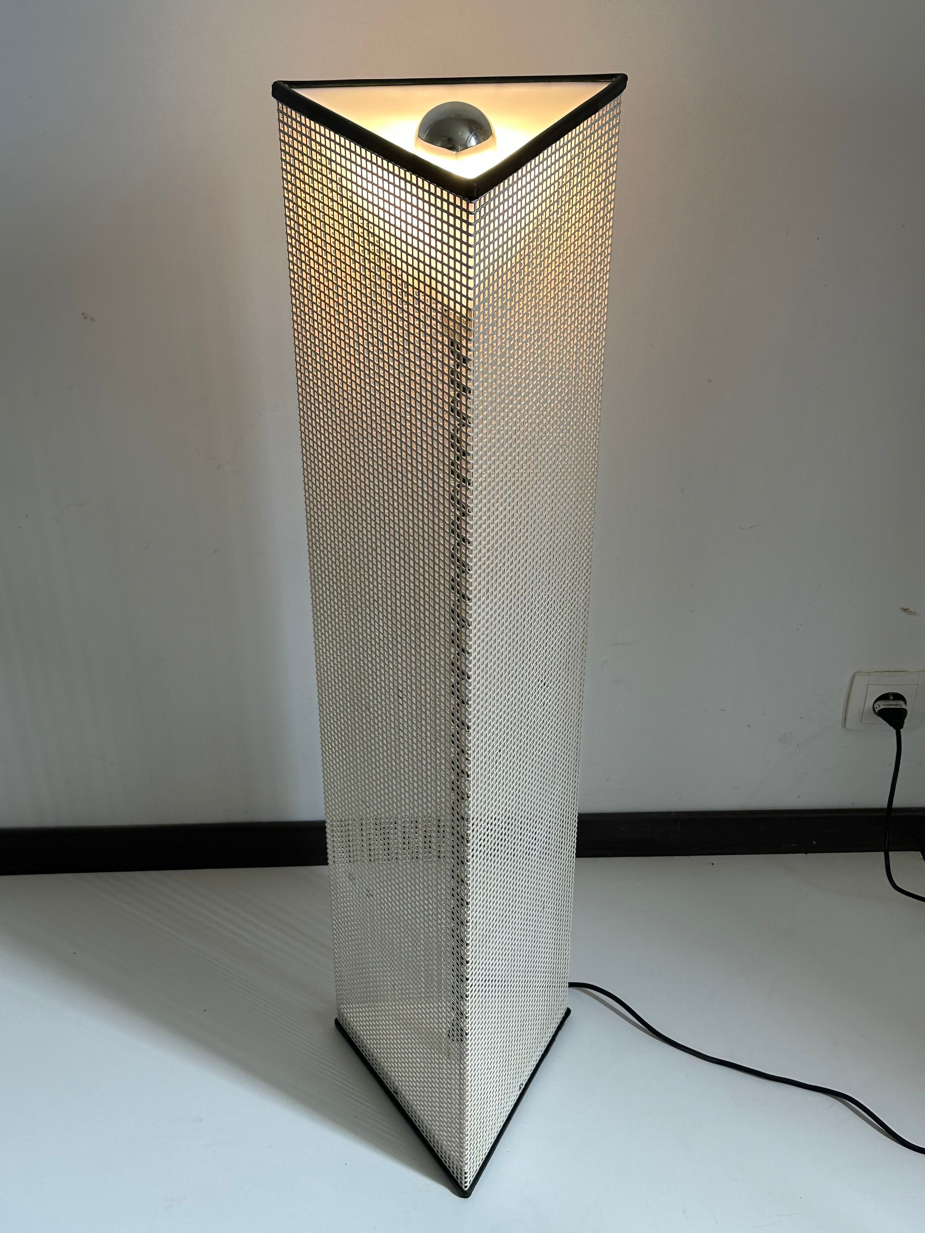 Lampe de sol Paolo piva design vintage années 70