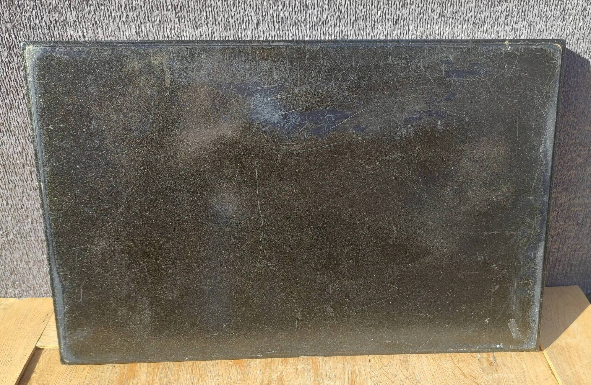 Vintage Japanese lacquered wooden serving tray