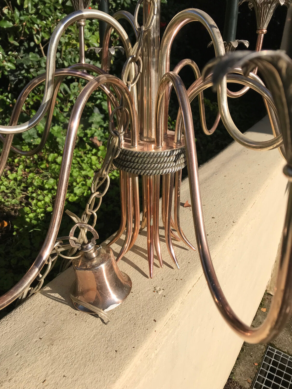 60s palm tree chandelier