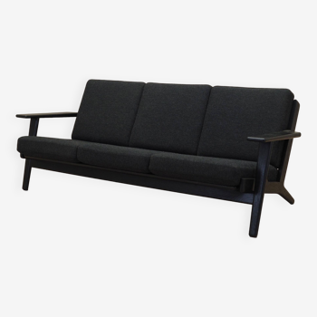 Oak sofa, Danish design, 1960s, designer: Hans. J. Wegner, production: Getama