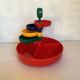 Servant with 4 plastic cups Emsa style