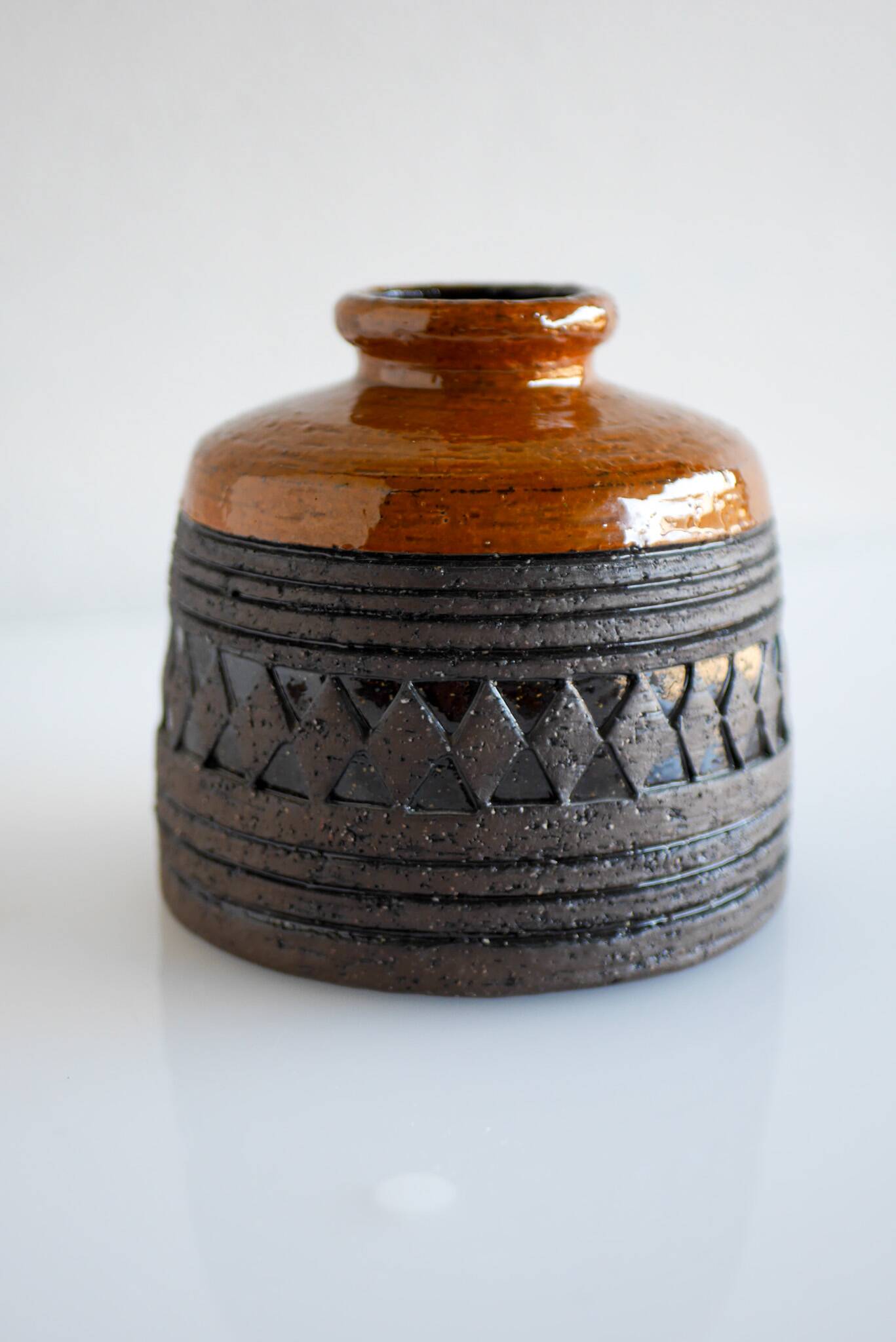 Mid-Century Modern Studio Art Ceramic Vase by Inger Persson for Rörstrand