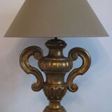 Lamp early 19th gilded wooden